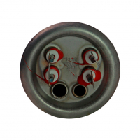 ТЭН 2кВт (2000Вт) RF для горизонтального водонагревателя Thermex RZL, ID, IF, IR, RZB, Garanterm GTR, Electrolux EWH, под анод М4, нерж, 20043