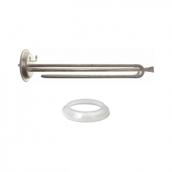 Комплект ТЭН 2,5кВт (2500Вт) RF для водонагревателя Electrolux,  под анод М6, трубка под термостат D12мм, PREMIUM + прокладка, 50942K1