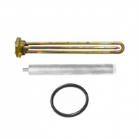 Комплект ТЭН 2кВт (2000Вт) RDT, резьбовой 42мм для Ariston, De Luxe, Real, Thermex + прокладка + анод, R182244K1 Комплект ТЭН 2кВт (2000Вт) RDT, резьбовой 42мм для Ariston, De Luxe, Real, Thermex + прокладка + анод, R182244K1