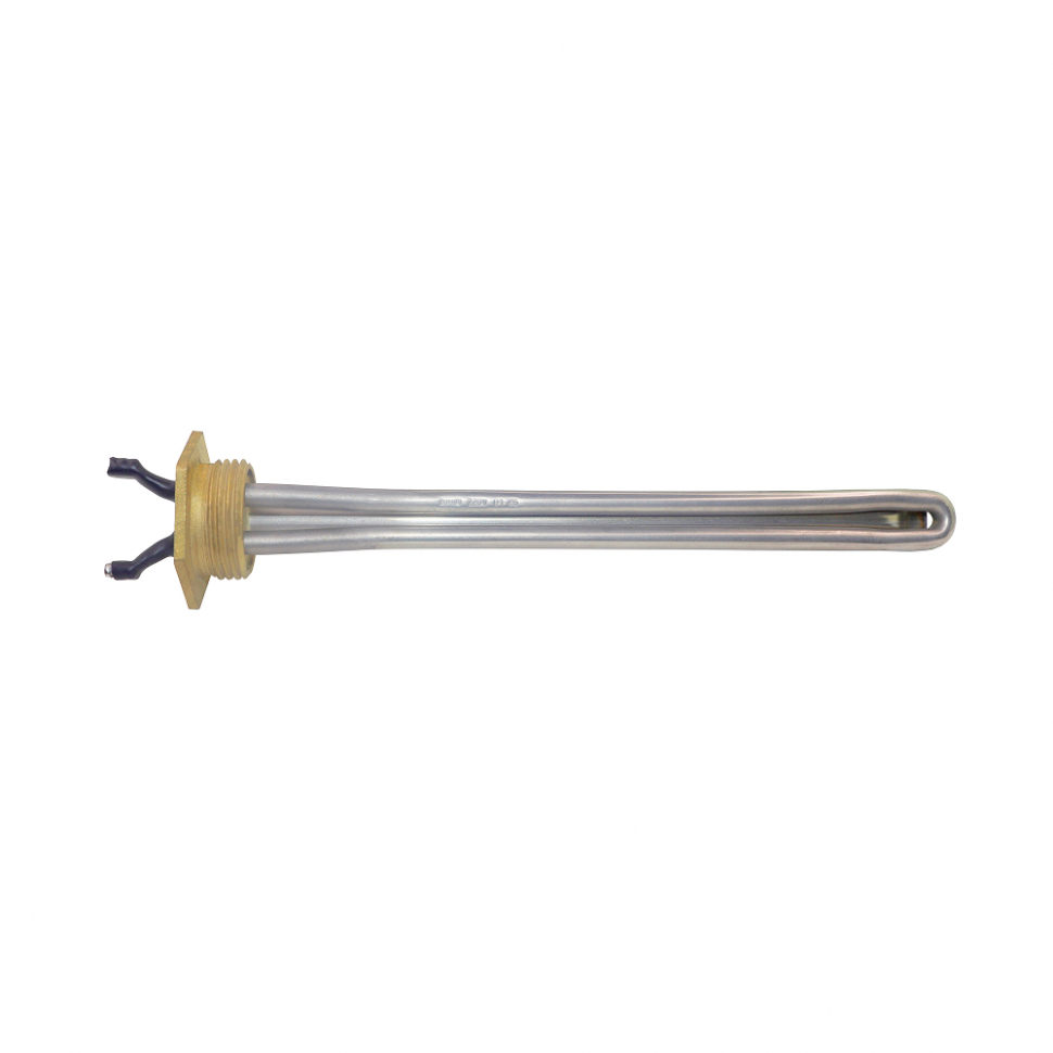 Комплект ТЭН для алюминиевого радиатора (батареи отопления) 300 Вт, правая резьба, нерж, D33, G1", L200мм, 220V + терморегулятор, Р03ТП