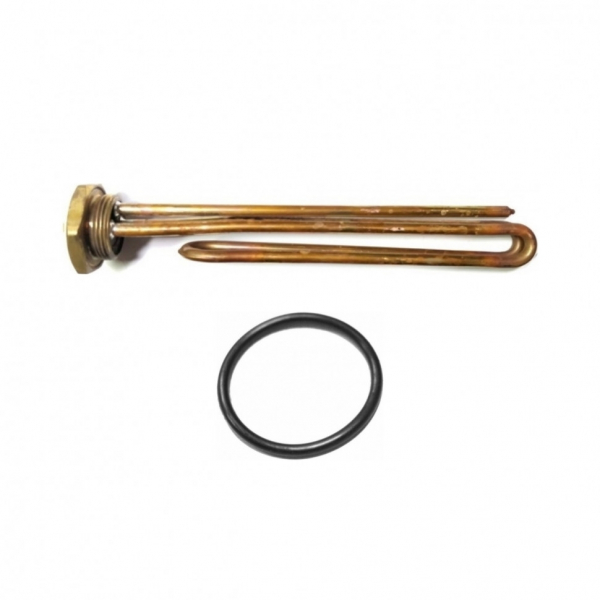 Комплект ТЭН 3кВт (3000Вт) RCT резьбовой 42мм для Ariston, De Luxe, Real, Thermex под анод М6 + прокладка, 182322K