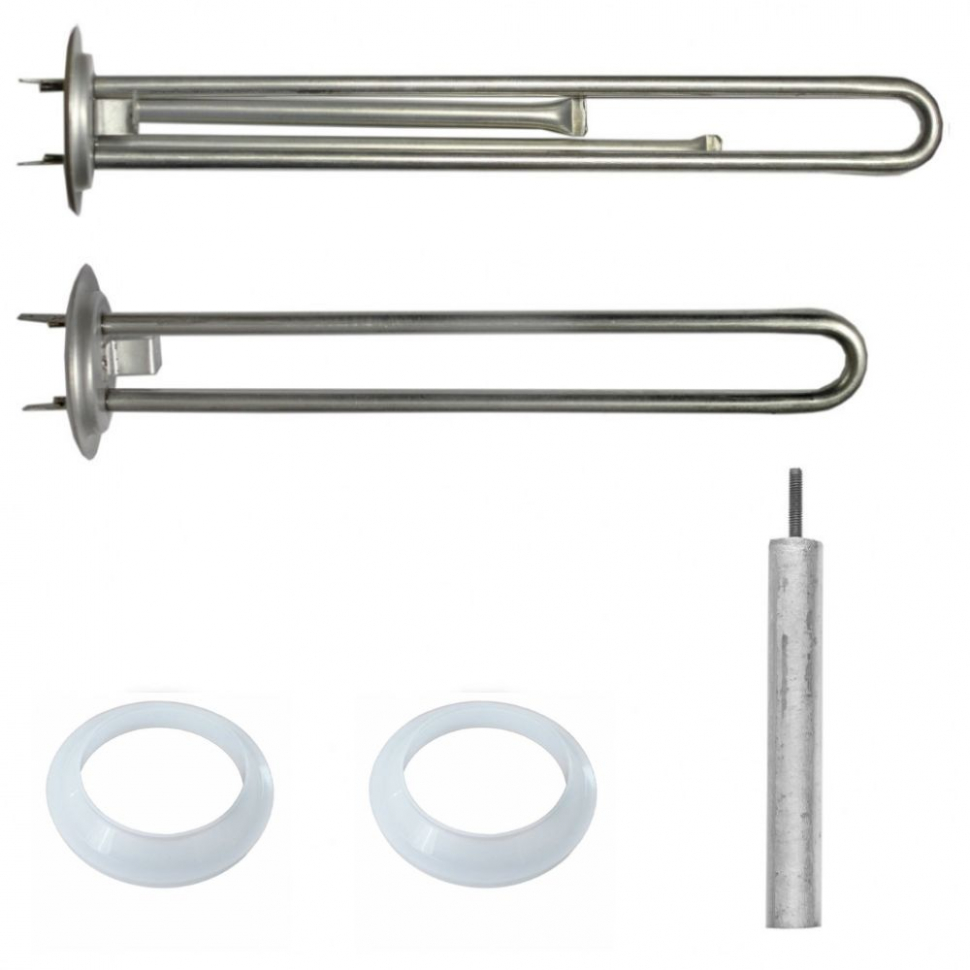 Комплект ТЭНов 2кВт (700Вт и 1300Вт) RF для водонагревателя Thermex, Garanterm RZB, IF, ID + прокладки + анод, 20467 Комплект ТЭНов 2кВт (700Вт и 1300Вт) RF для водонагревателя Thermex, Garanterm RZB, IF, ID + прокладки + анод, 20467