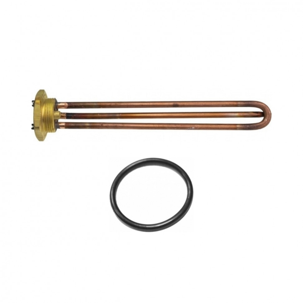 Комплект ТЭН 2кВт (2000Вт) RDT, резьбовой 42мм для Ariston, De Luxe, Real, Thermex, под анод М6 + прокладка, 20220K2