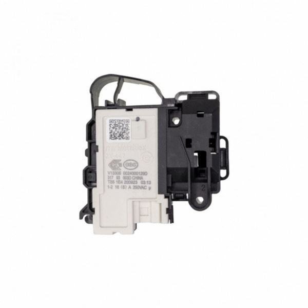 Замок дверцы люка (блокировка, убл) под винт, для стиральных машин, ZV-447, 0024000128D, 128D